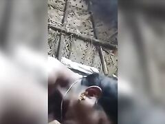 Tamil Village Aunty sucking cock